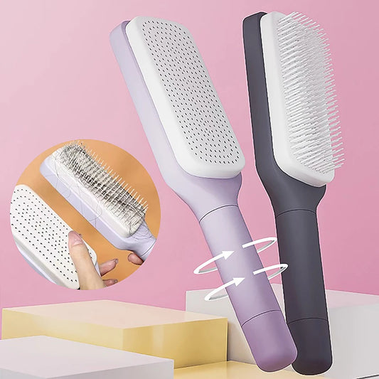 Effortless Self-Cleaning Hairbrush™